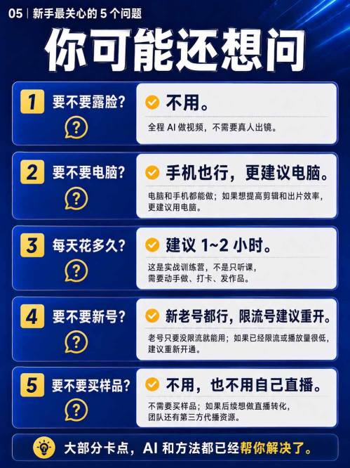 视频号Ai爆品带货,不露脸、不直播、不买样品、不开店、不发货,AI做视频也能带货,轻松单日佣金1k